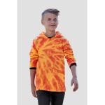 Orange Langärmelige Kidsworld Kinderkapuzenshirts aus Jersey für Jungen für den für den Winter 