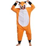 Orange Fuchs-Kostüme für Damen Größe S 