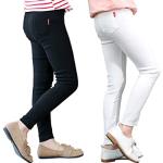 Schwarze Atmungsaktive Jeggings für Kinder & Jeans-Leggings für Kinder für Mädchen Größe 158 für den für den Sommer 