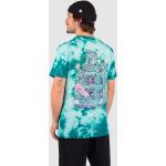 Reduzierte Bunte Batik Streetwear T-Shirts aus Baumwolle für Herren Größe S 
