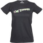 Killer Kirsche I LOVE ZOMBIES Zombie Heart Bones Shirt Rockabilly