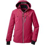 Killtec Damen Ksw 10 Wmn Jckt Skijacke Funktionsjacke mit abzippbarer Kapuze und Schneefang, neon pink, 40 EU
