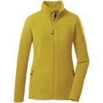 Gelbe Sportliche Killtec Herbstjacken aus Fleece für Damen 