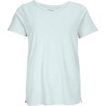 Blaue Killtec Bio T-Shirts aus Baumwolle für Damen Größe L 