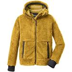 Gelbe Casual Teddyjacken für Kinder & Teddy Fleece Jacken für Kinder mit Reißverschluss aus Fleece für Jungen Größe 188 