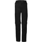 Schwarze Zip Off Hosen für Kinder & Zipphosen für Kinder Größe 128 