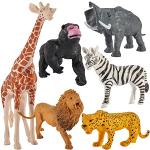 Zoo Spielzeugfiguren aus Kunststoff für Mädchen 6-teilig 