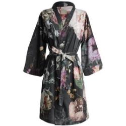 Kimono Essenza Sarai Fleur Festive Damen Blooming Black-L