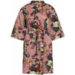 Pinke Elegante ESSENZA HOME Kimono-Morgenmäntel aus Satin maschinenwaschbar für Damen für den für den Sommer 