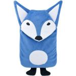 Blaue Hugo Frosch Wärmflaschen mit Fuchs-Motiv aus Polyester maschinenwaschbar 