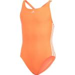 Reduzierte Orange adidas Sportbadeanzüge & Schwimmanzüge für Kinder für Mädchen Größe 164 