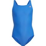 Blaue adidas Sportbadeanzüge & Schwimmanzüge für Kinder für Mädchen Größe 170 für den für den Winter 