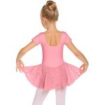 dehnbares Kleid 4 – 14 Jahre Eiskunstlauf Musselin Mädchen Feeshow Ballettanzug für Kinder für Kinder ärmellos 