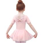 Mädchen Ballett Kleid ärmellos Ballettanzug Tanzkleid Kinder Ballettkleidung 