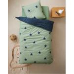 Khakifarbene Sterne Vertbaudet Motiv Bettwäsche aus Baumwolle 140x200 