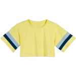 Reduzierte Gelbe TCHIBO Kinder T-Shirts aus Polyester Größe 146 