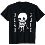 Schwarze Gothic Kinder T-Shirts mit Halloween-Motiv Größe 80 