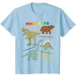 Blaue Meme / Theme Dinosaurier Kinder T-Shirts mit Dinosauriermotiv Größe 80 