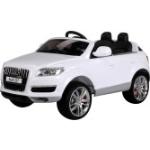 Kinder Elektroauto AUDI Q7 4L Kinderauto Elektrofahrzeug Elektro Spielzeug Auto (Weiß)