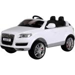 Silberne Audi Q7 Elektroautos für Kinder 