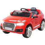 Rote Audi Q7 Elektroautos für Kinder 
