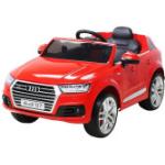 Kinder Elektroauto AUDI Q7 4M SUV Kinderauto Elektrofahrzeug Spielzeug Auto (Rot)