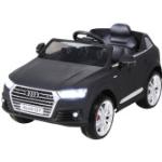 Kinder Elektroauto AUDI Q7 4M SUV Kinderauto Elektrofahrzeug Spielzeug Auto (Schwarz Matt)