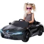 Kinder-Elektroauto BMW i8 l12 Kinderfahrzeug Kinderauto elektro Auto lizenziert (Schwarz)