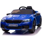 Blaue BMW Merchandise M5 Elektroautos für Kinder für 3 - 5 Jahre 