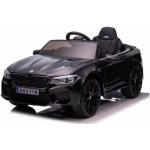 Schwarze BMW Merchandise M5 Elektroautos für Kinder aus Kunstleder für 3 - 5 Jahre 