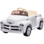 Weiße Chevrolet Elektroautos für Kinder für 3 - 5 Jahre 