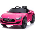 Pinke Maserati Ghibli Elektroautos für Kinder aus Kunststoff 