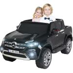 Schwarze Mercedes Benz Merchandise Elektroautos für Kinder 