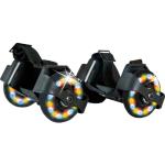 Kinder-Fersenroller Flashy Rollers, mit LED-Beleuchtung, schwarz