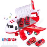 Rote Feuerwehr Flugzeug Spielzeuge 