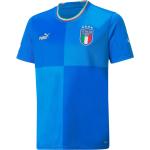 Blaue Puma Italien Trikots für Kinder zum Fußballspielen - Heim 