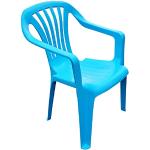 Hellblaue Fachhandel Plus Gartenstühle & Balkonstühle aus Polyrattan Outdoor Breite 0-50cm, Höhe 0-50cm, Tiefe 0-50cm 