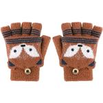 Fingerlose Kinderhandschuhe & Halbfinger-Handschuhe für Kinder für Mädchen Größe 10 für den für den Winter 