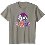 Graue Hasbro My little Pony My little Pony Kinder T-Shirts mit Tiermotiv Größe 80 