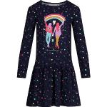 Reduzierte Dunkelblaue Happy Girls Bio Jerseykleider für Kinder aus Jersey für Mädchen Größe 146 