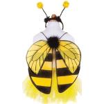 Gelbe Great Pretenders Bienenkostüme mit Glitzer aus Tüll für Kinder 