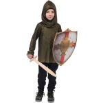 Graue Orlob Ritter-Kostüme aus Mesh für Kinder Größe 152 