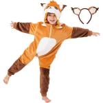 Orange Fuchs-Kostüme für Kinder 