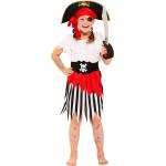 Schwarze Buttinette Piratenkostüme für Kinder Größe 122 