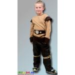 Braune Wikinger-Kostüme für Kinder Größe 110 