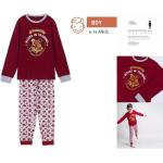 Rote Harry Potter Kinderschlafanzüge & Kinderpyjamas 