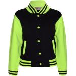 Neongrüne College Jacken für Kinder & Baseball Jacken für Kinder für Mädchen Größe 128 