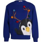 Elegante Kindersweatshirts mit Pinguinmotiv aus Fleece Größe 104 