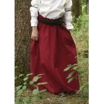 Schwarze Battle-Merchant Maxi Mittelalter-Röcke aus Baumwolle für Damen 