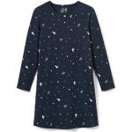 Dunkelblaue TCHIBO Nachhaltige Kindernachthemden & Kindernachtkleider aus Baumwolle Größe 134 für den für den Winter 